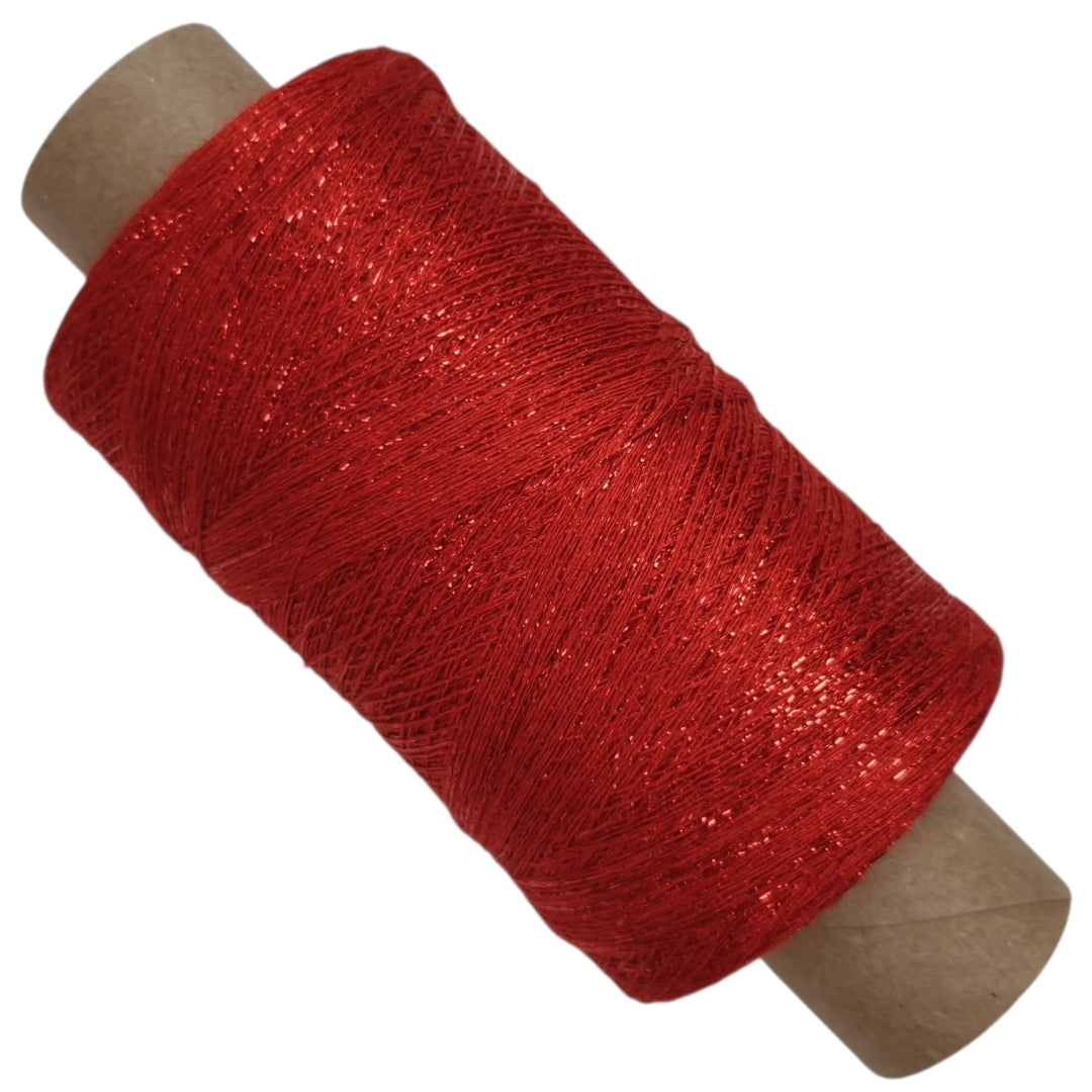 Lunar - Glitzergarn - Dunkelrot-Rot- (BG) - 1000m