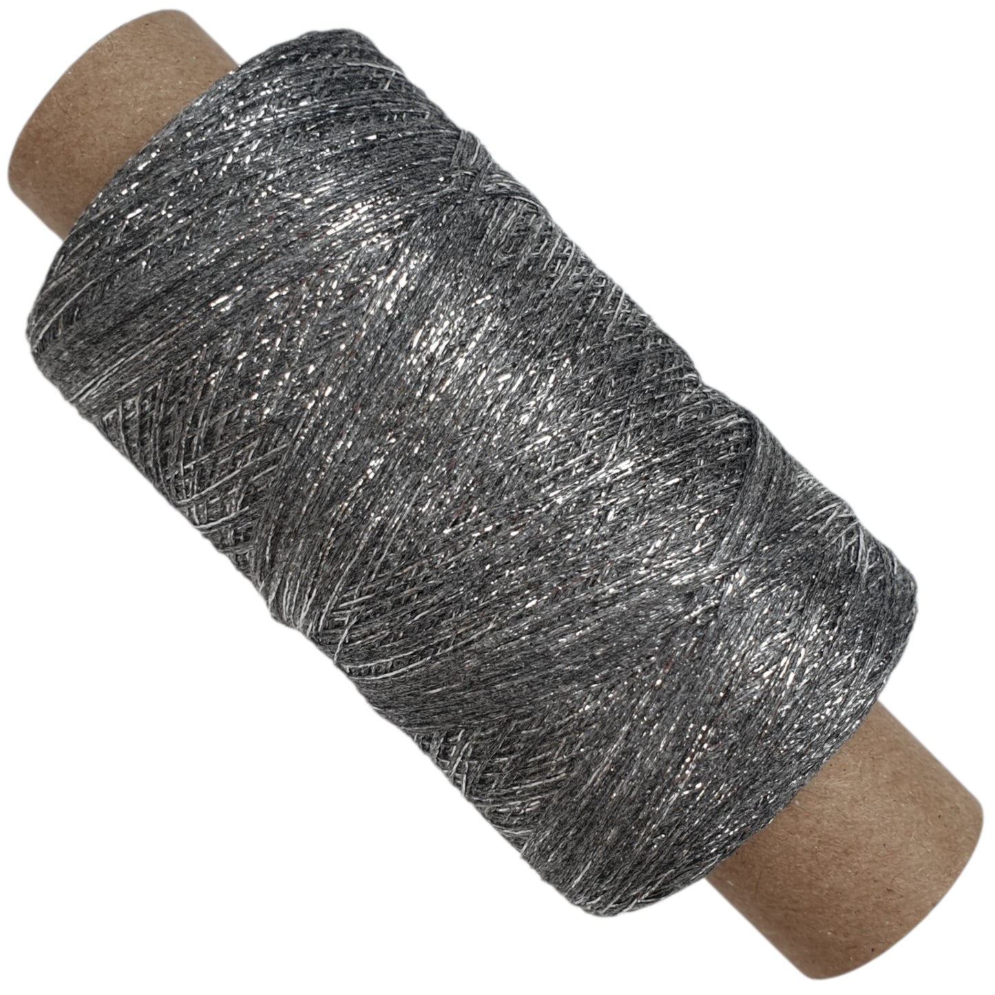 Lunar - Glitzergarn - Dunkelgrau-Silber- (BG) - 1000m