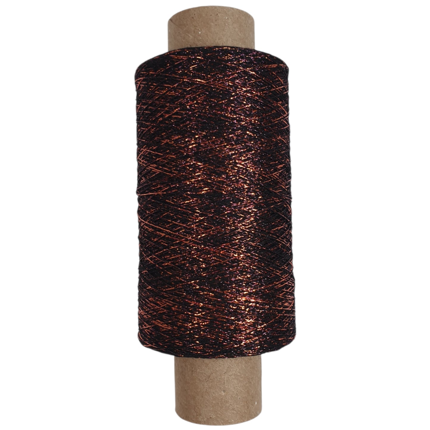 Lunar - Glitzergarn - Schwarz-Kupfer- (BG) - 1000m