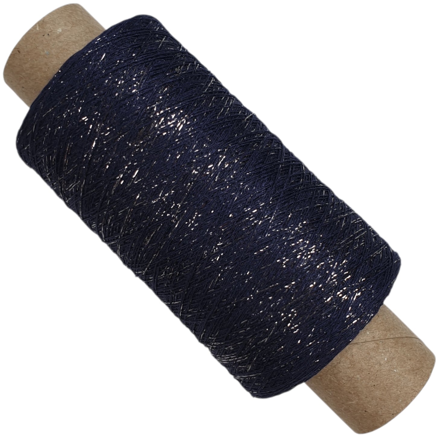 Lunar - Glitzergarn - Dunkelblau-Blau - (BG) - 1000m