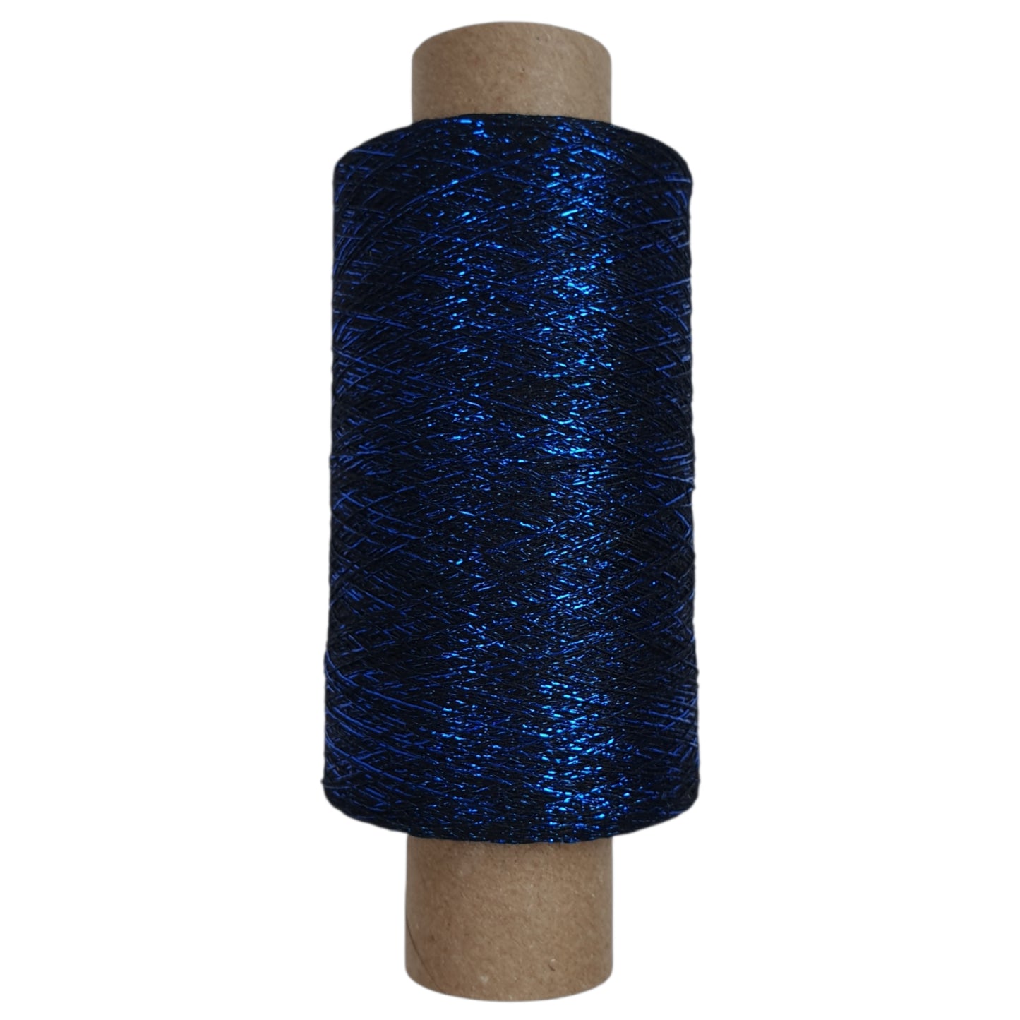 Lunar - Glitzergarn - Schwarz-Blau - (BG) - 1000m