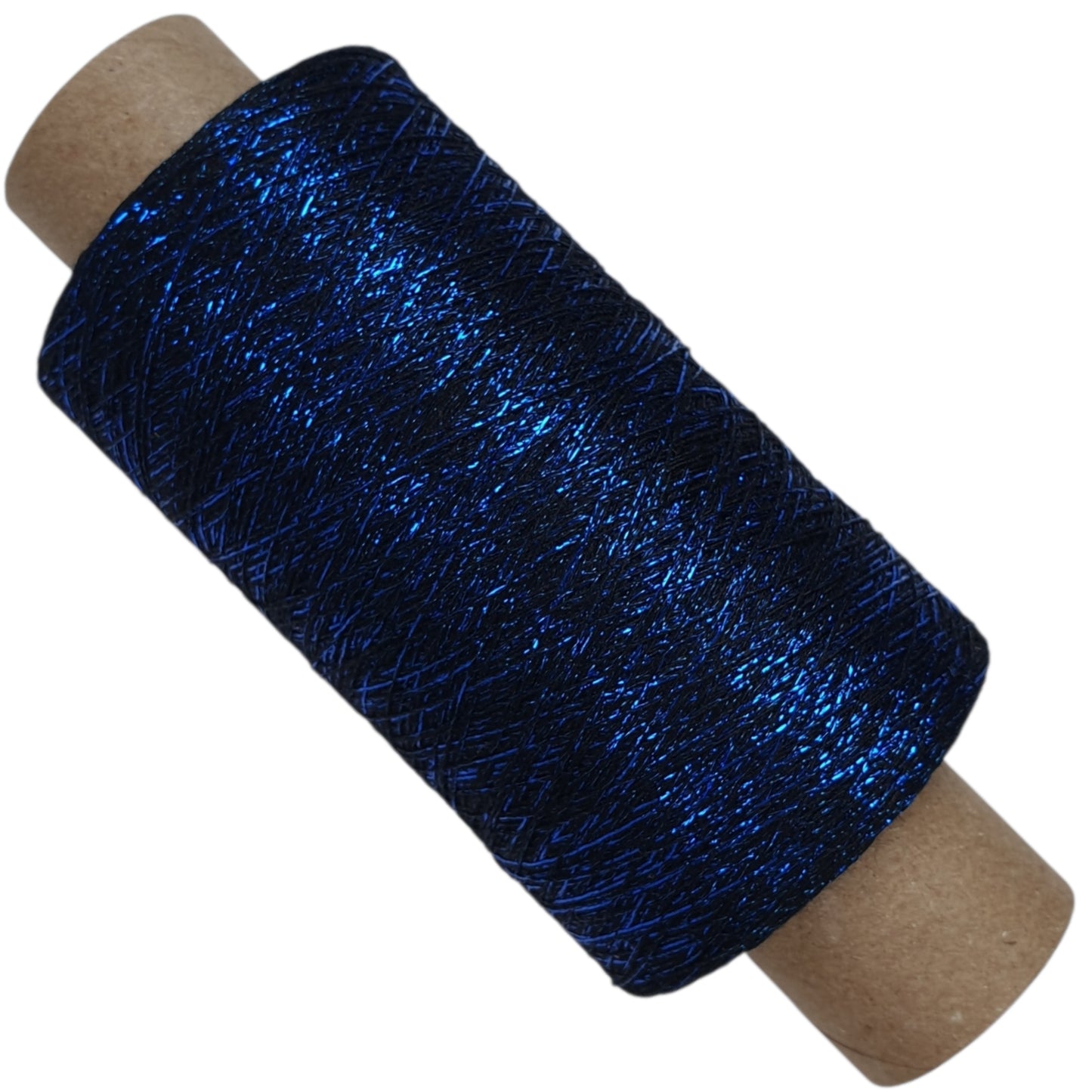 Lunar - Glitzergarn - Schwarz-Blau - (BG) - 1000m