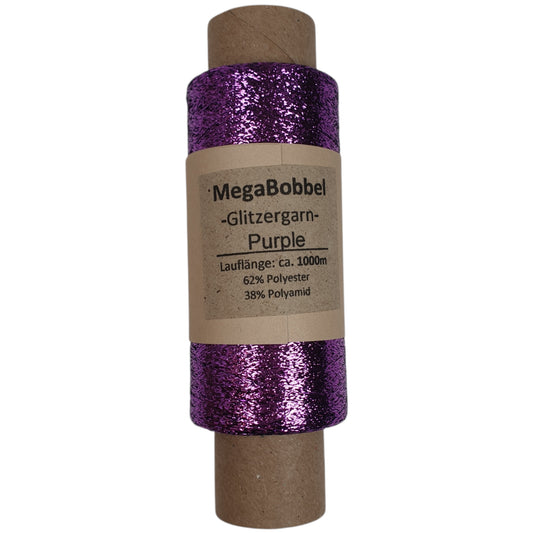 Glitzergarn - Purple - (BG20L) - 1000m