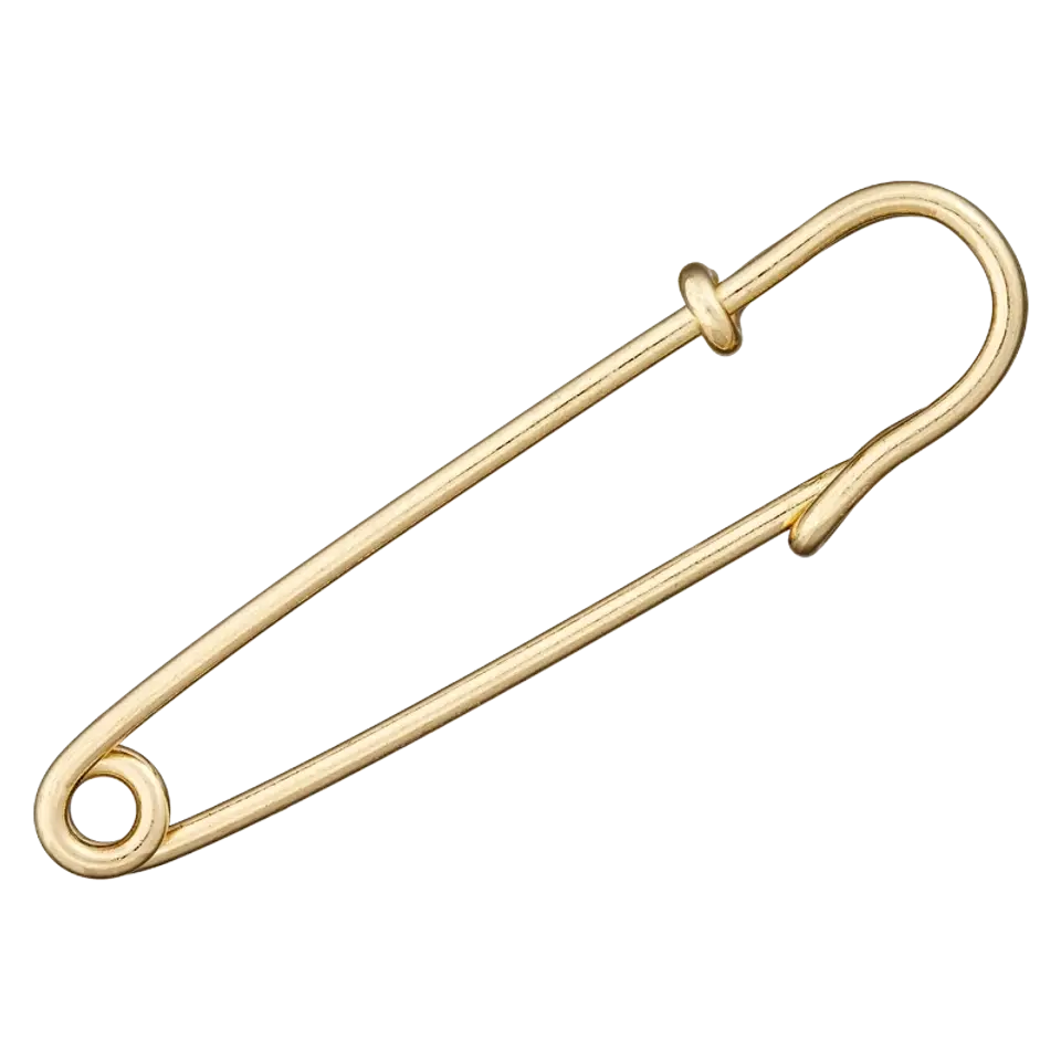 Prym Kiltnadel - 50mm - gold