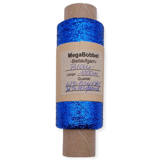 Glitzergarn - Blau - (BG16) - 1000m