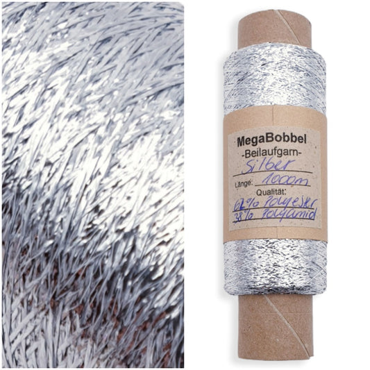 Glitzergarn - Silber - (BG24)