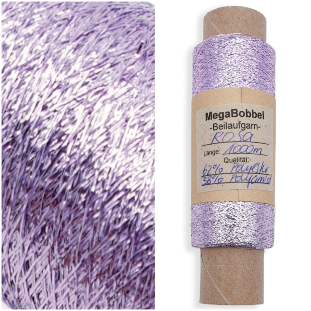Glitzergarn - Lilac (ehemals Rosa) - (BG 28)