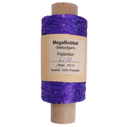 Paillettengarn - Lila - (BG39) - 250m