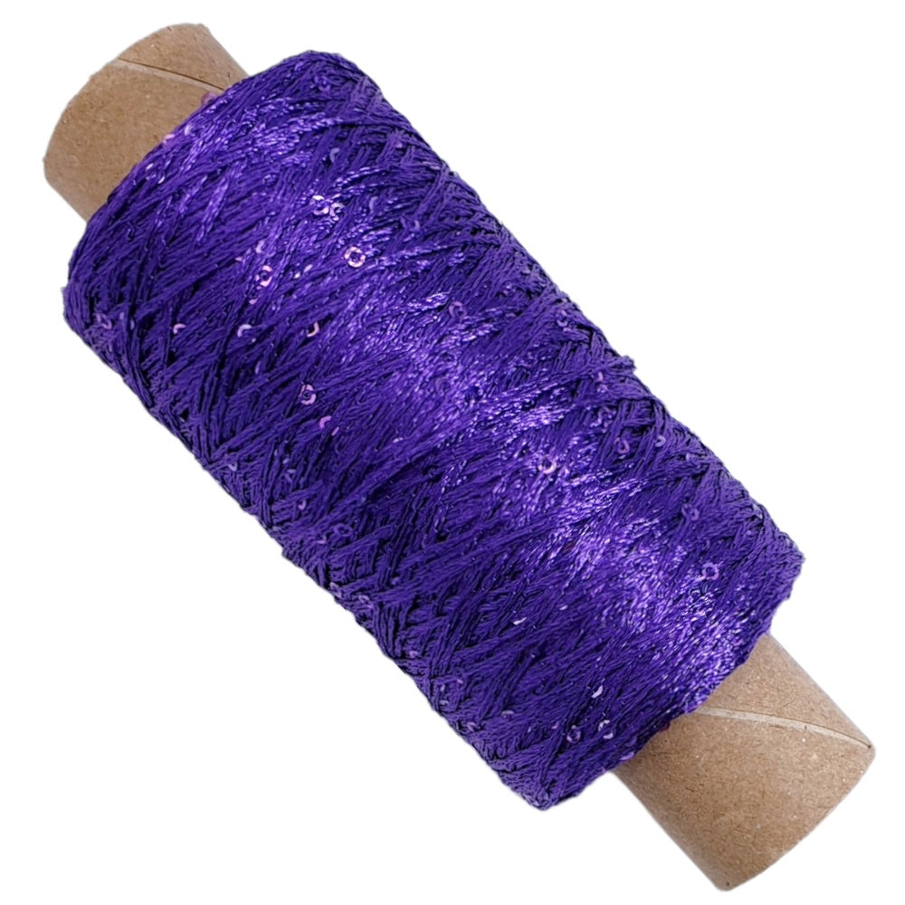 Paillettengarn - Lila - (BG39)