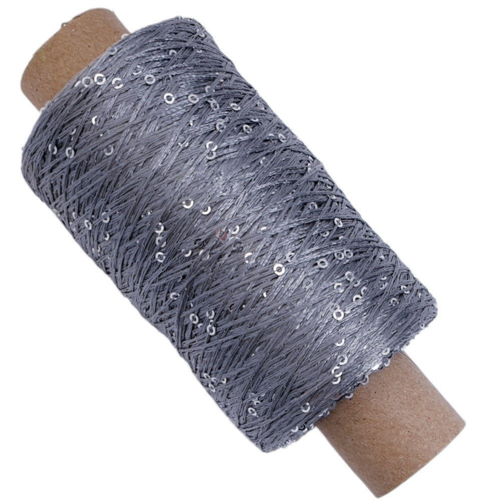 Paillettengarn - Silber - (BG20R) alt