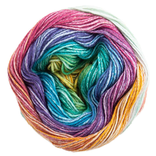 Pro Lana - 1-2-3 IDEEN Farbverlaufsgarn - 07 rainbow - 100% Baumwolle