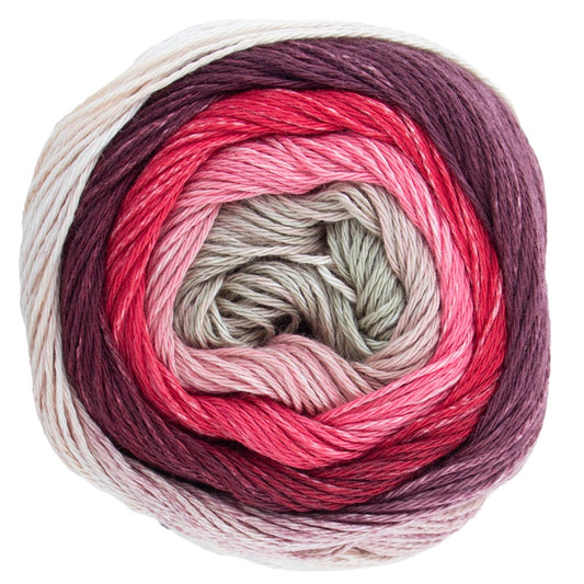 Pro Lana - 1-2-3 IDEEN Farbverlaufsgarn - 12 frucht - 100% Baumwolle