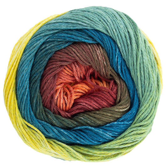 Pro Lana - 1-2-3 IDEEN Farbverlaufsgarn - 13 herbst - 100% Baumwolle