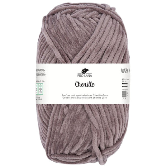 Pro Lana - CHENILLE 100g - 12 schlamm