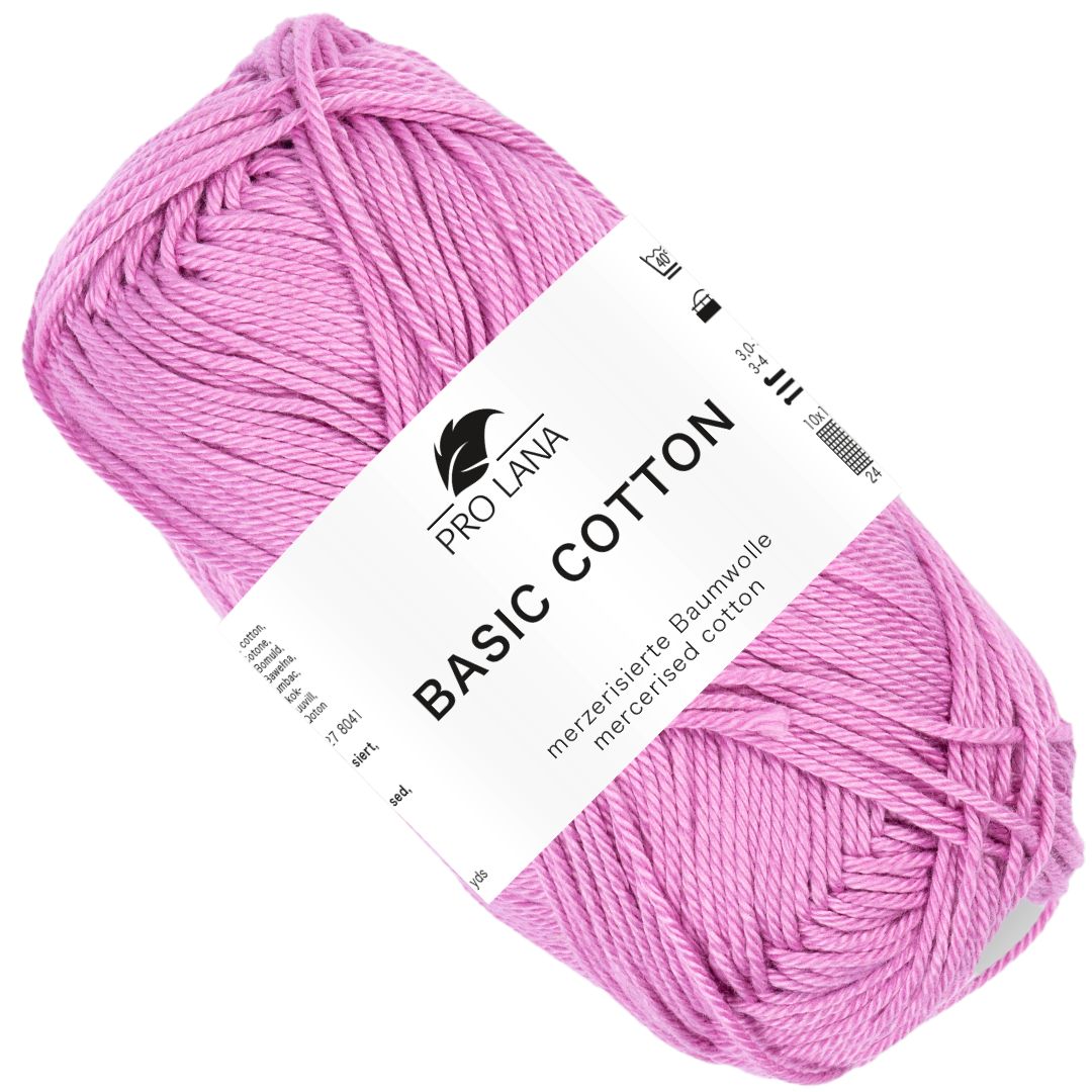 Pro Lana - Basic cotton - 50g/125m - 144 Azalee