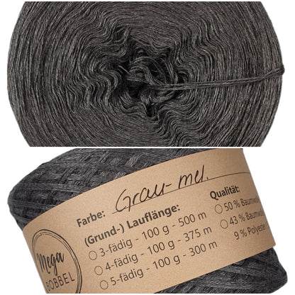 Uni - Grau-mel. (128)