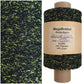 Glitzergarn - Schwarz-Grün - (BG54R) - dickeres Lurexgarn