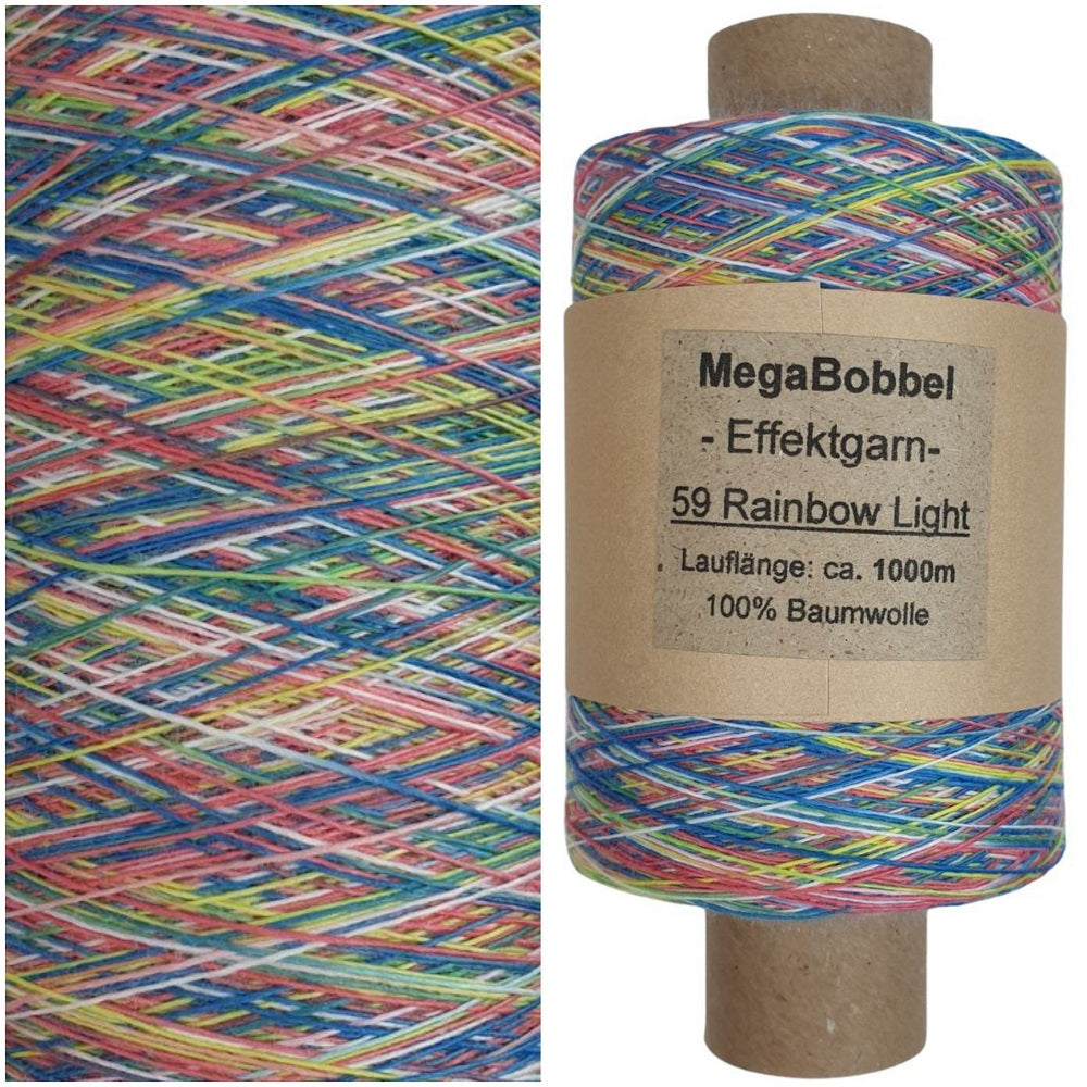 Effektgarn - 59 Rainbow Light - (BG2) - 1000m