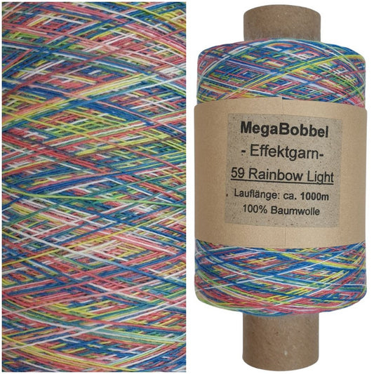 Effektgarn - 59 Rainbow Light - (BG2) - 1000m