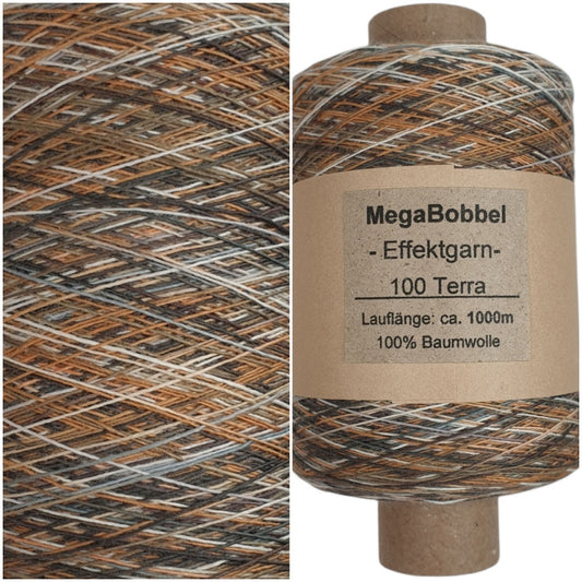 Effektgarn - 100 Terra - (BG33) - 1000m