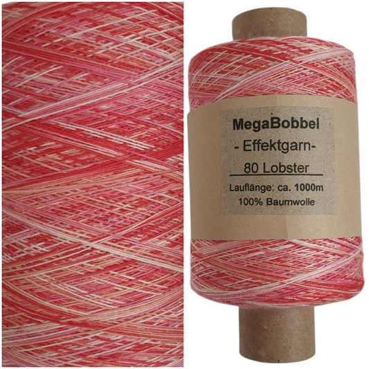 Effektgarn - 80 Lobster - (BG) - 1000m