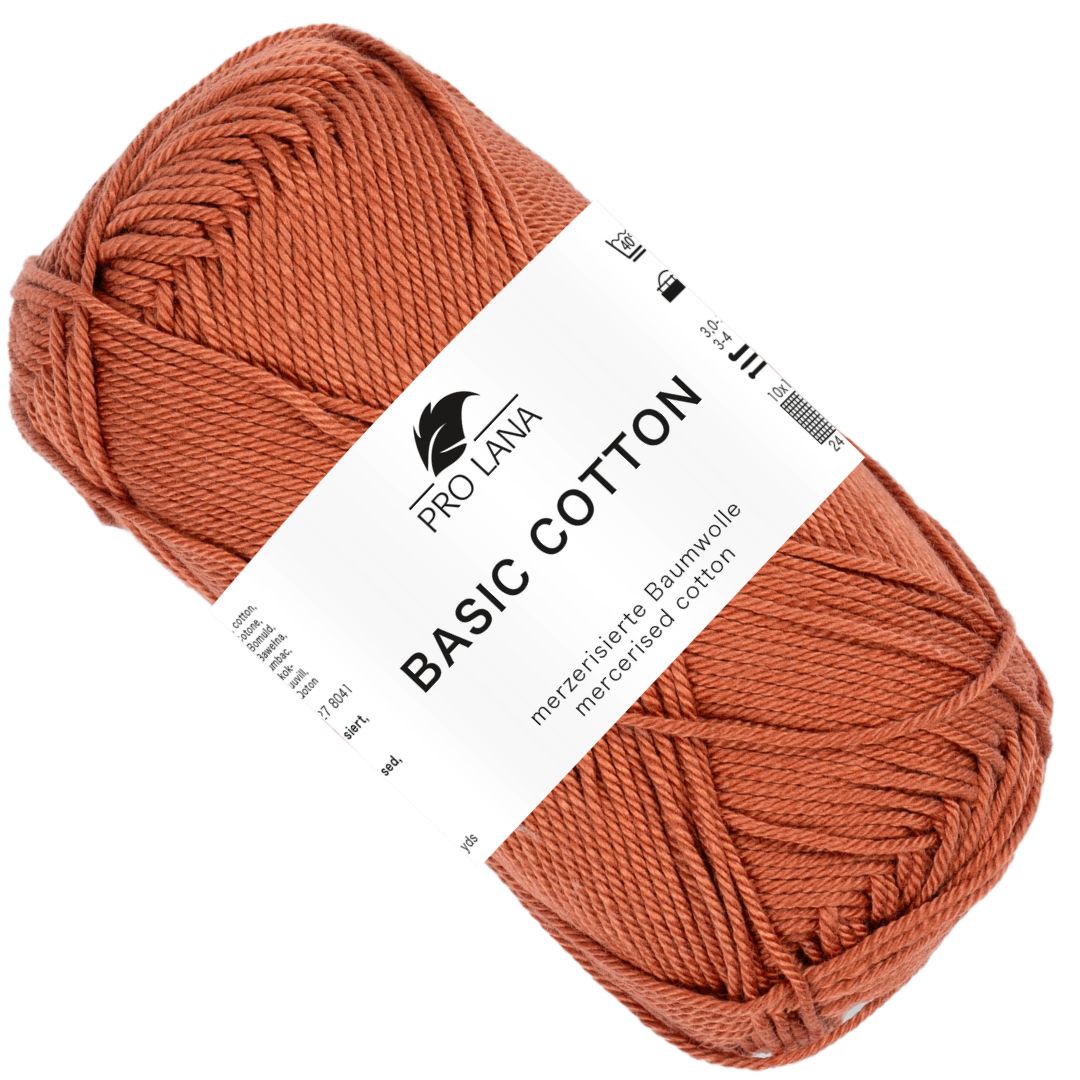Pro Lana - Basic cotton - 50g/125m - 213 Fuchs