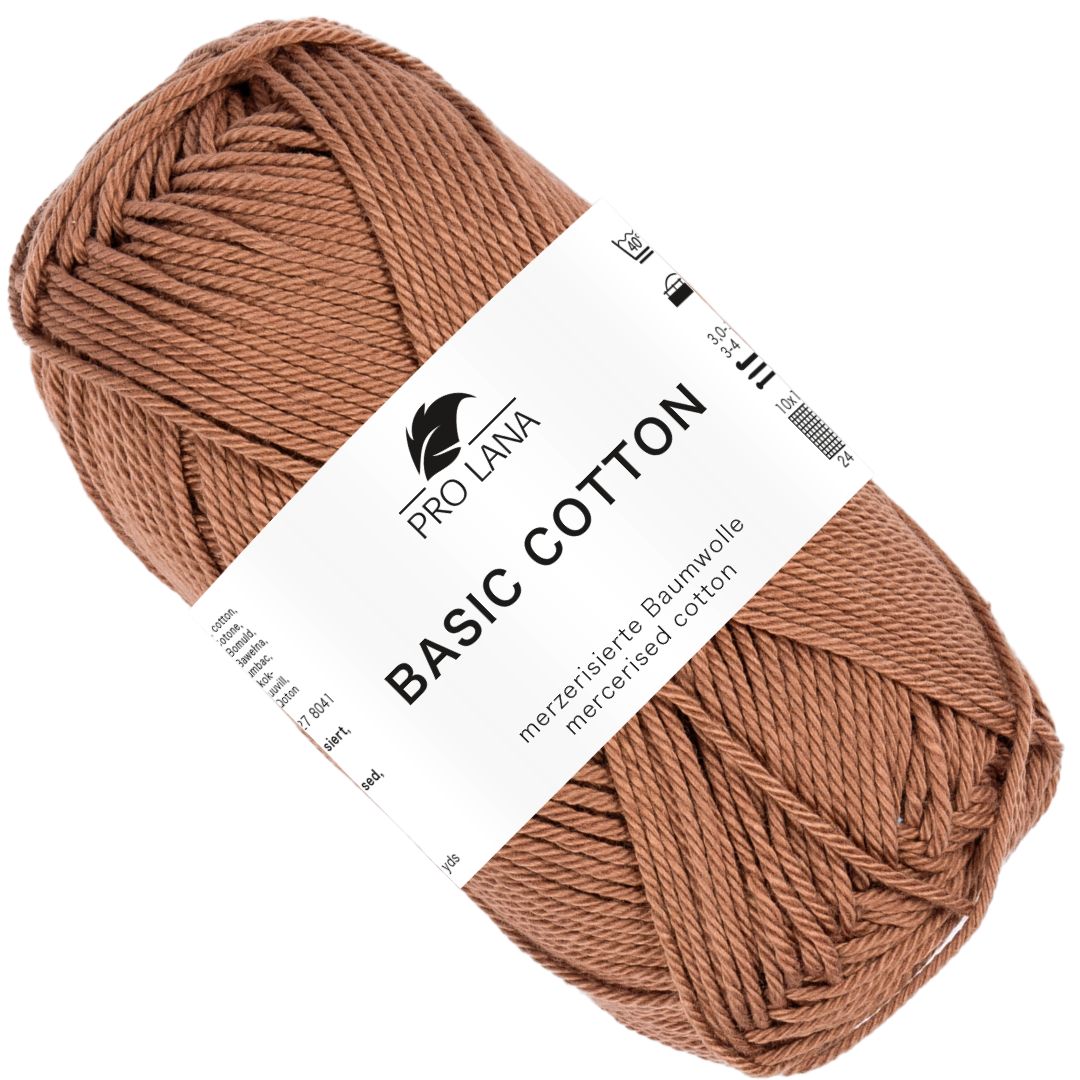Pro Lana - Basic cotton - 50g/125m - 218 Nougat