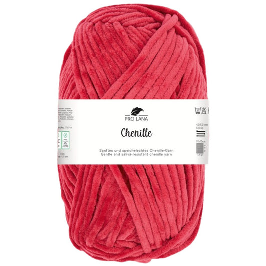 Pro Lana - CHENILLE 100g - 37 himbeere