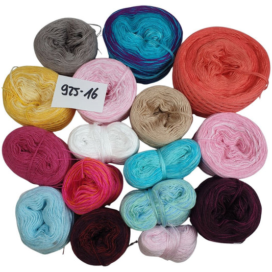 Bobbel-Paket - ( 925- 16 F ) - 340g - Amigurumi
