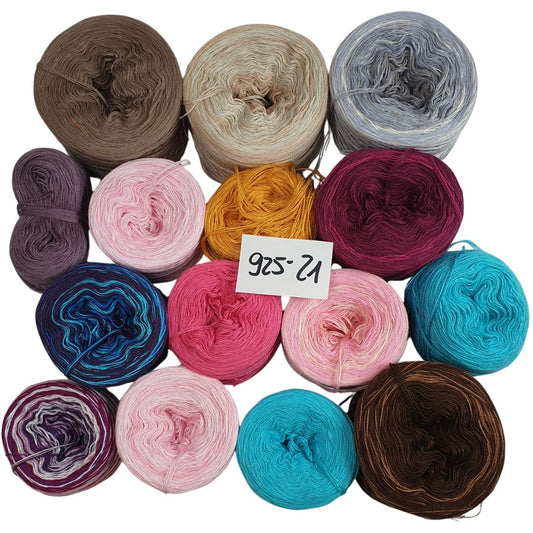 Bobbel-Paket - ( 925- 21 F ) - 450g - Amigurumi