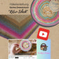 Häkel-Set - MegaBobbel "Strudel mit Curry & Jade" (B407) 3fädig-1000m + Video-Anleitung