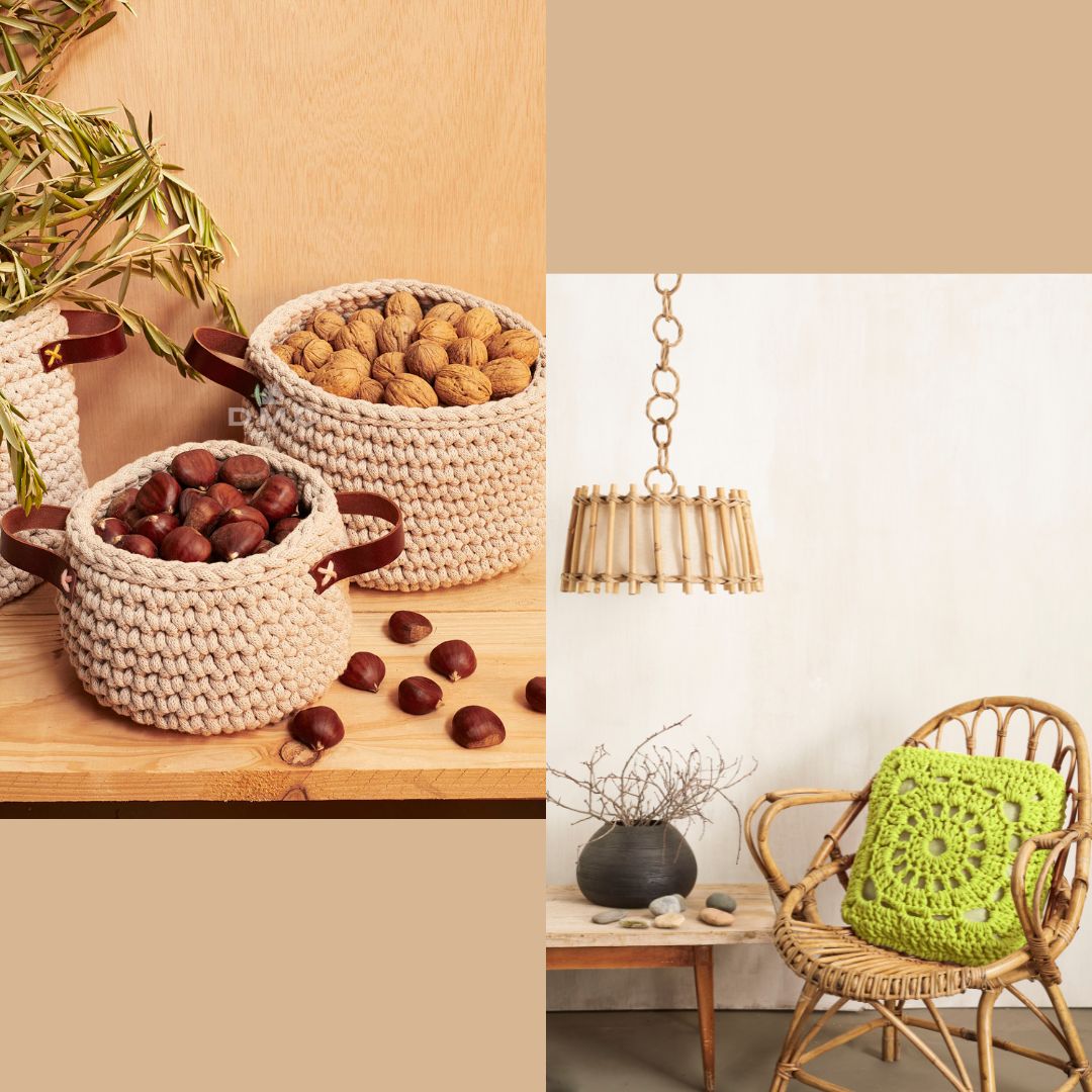 DMC Eco Vita 12 (250g-55m) - 80% recycelte Baumwolle / 20% Polyester - 12 Mittelgrau