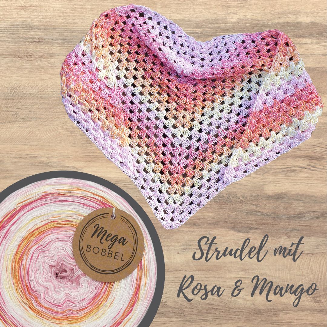 Strudel mit Rosa & Mango (B372)