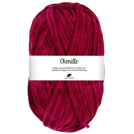 Pro Lana - CHENILLE 100g - 38 bordeaux