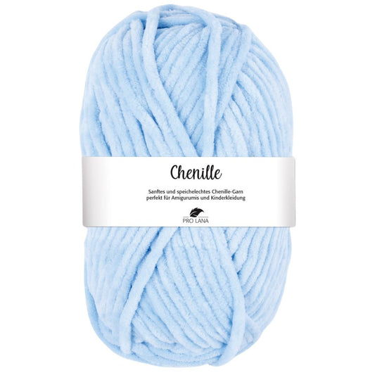 Pro Lana - CHENILLE 100g - 56 h. blau