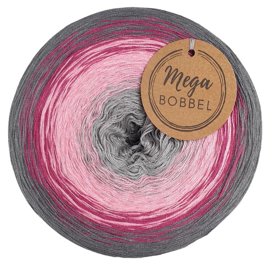 Grau mit Rosa (B373)