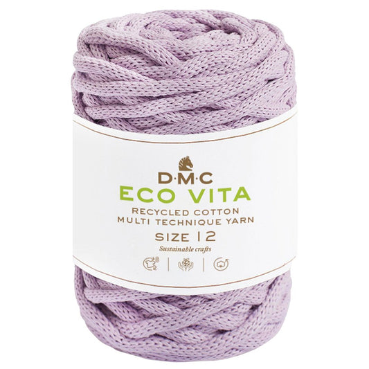 DMC Eco Vita 12 (250g-55m) - 80% recycelte Baumwolle / 20% Polyester - 62 Erika