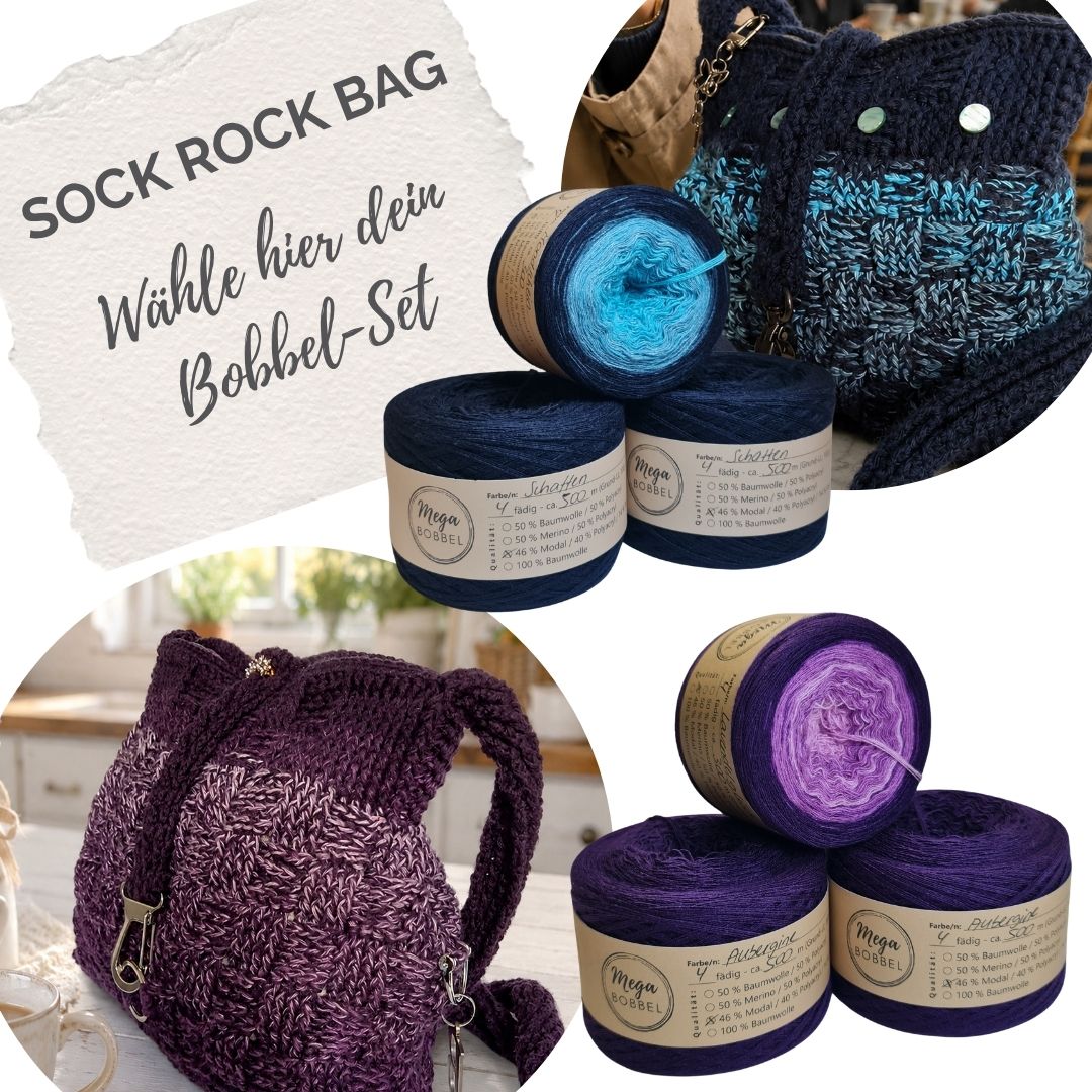 Modal-Bobbel-Set für die SOCK ROCK BAG (4 fädig)