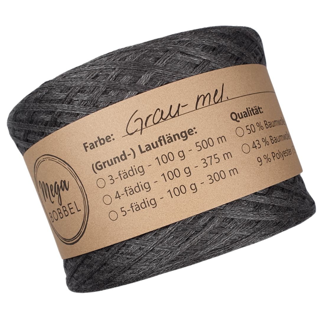 Uni - Grau-mel. (128)