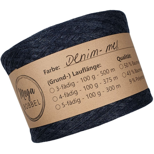 AB - Uni-Bobbel *Denim-mel.* ( 5 fädig - ca. 400m)