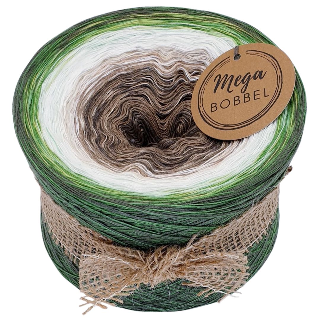 RETOURE: Traum in Khaki (3 fäd.- ca. 650m - Außenfarbe: Froschgrün+Khaki)