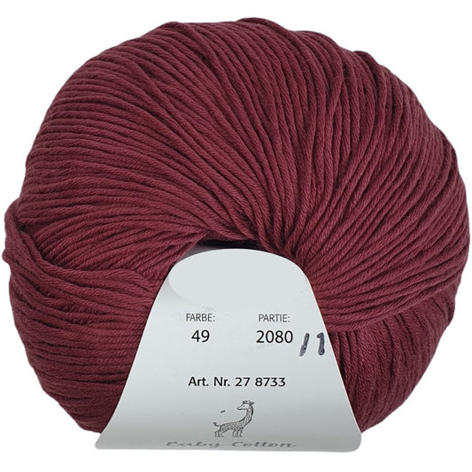 Pro Lana - Baby cotton - 50g/155m - 49 Malaga