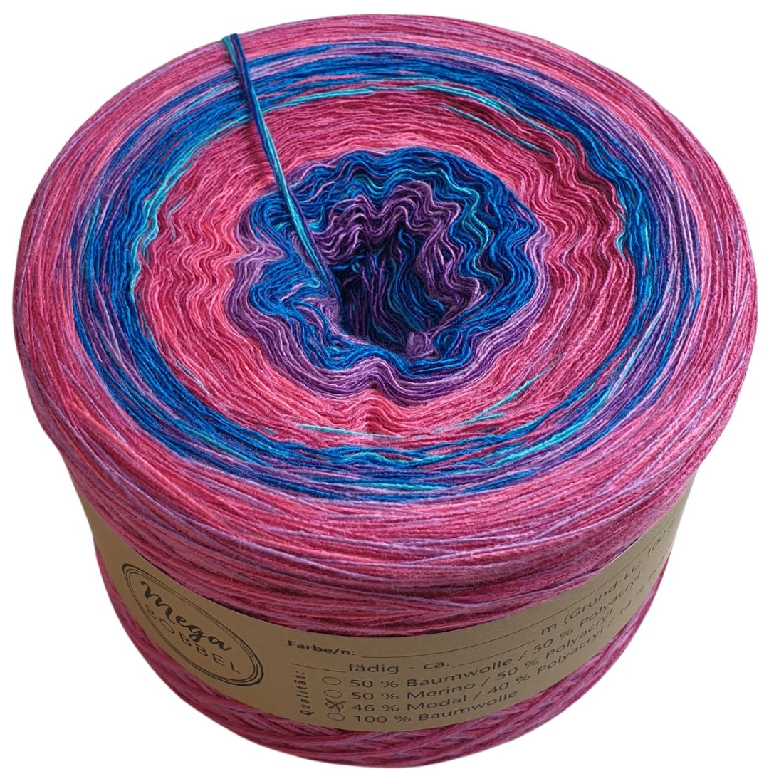 MODAL - Strudel mit Blau & Pink - (MD211)