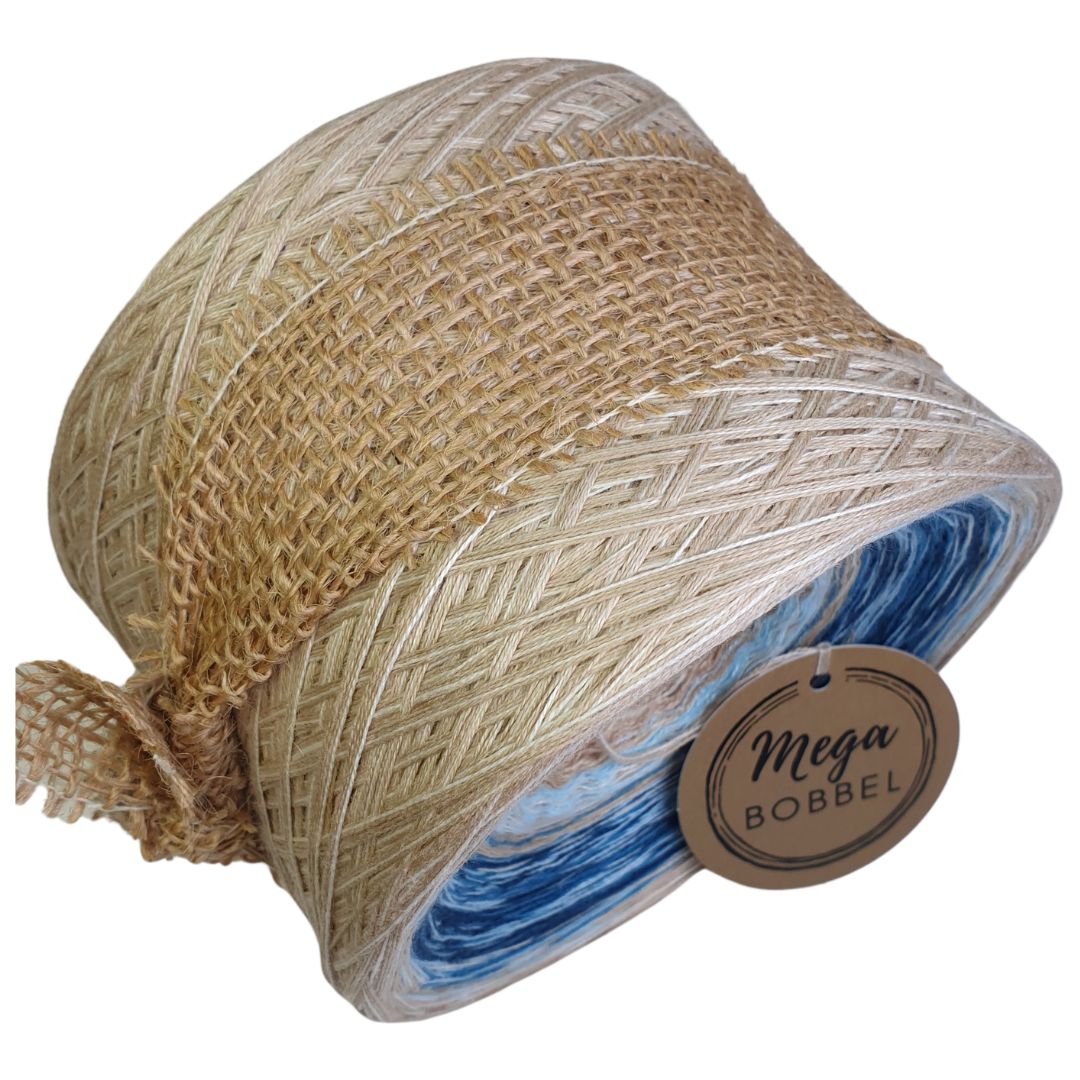 Rausch mit Petrol & Beige (B504)