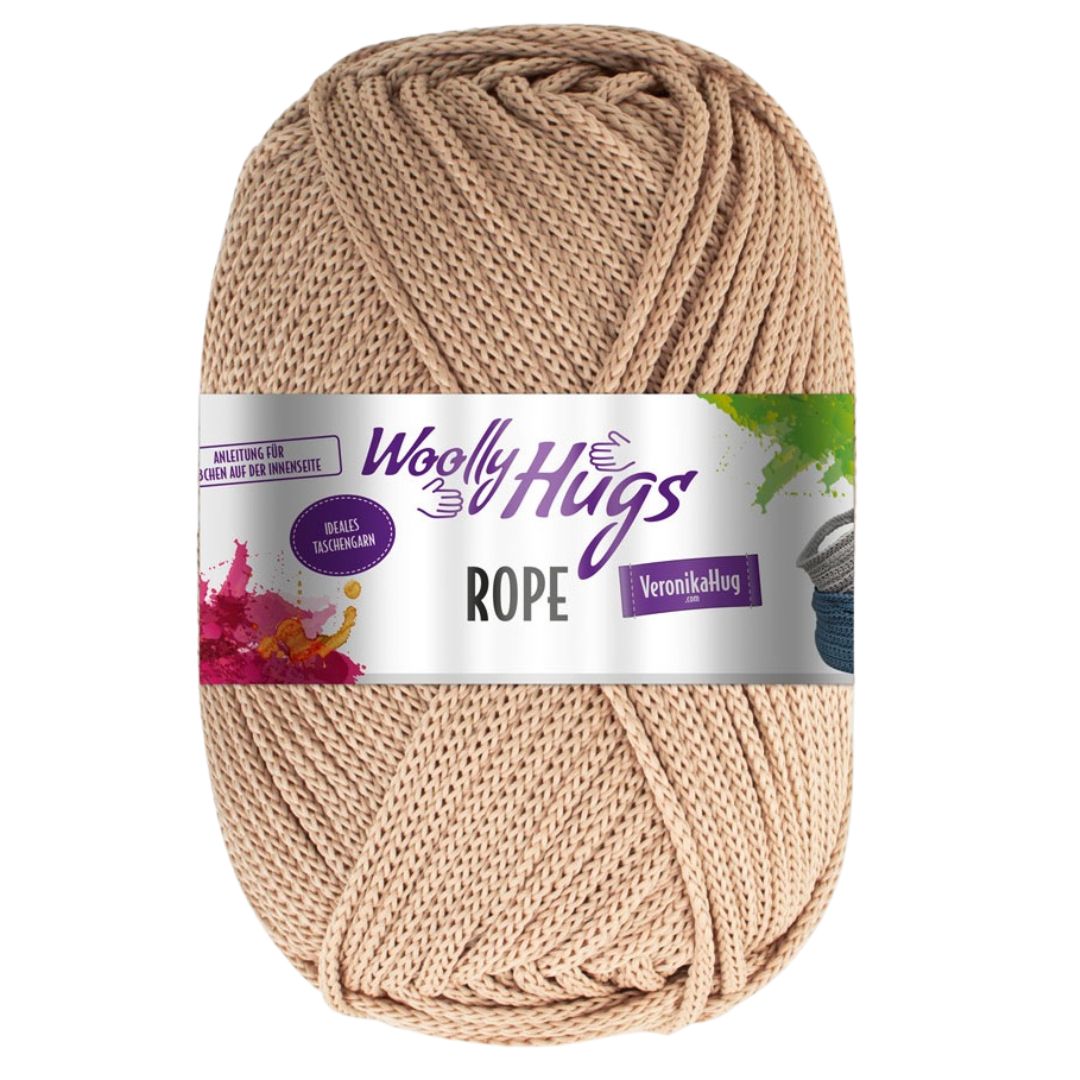 Woolly Hugs - ROPE 200g - 15 Beige