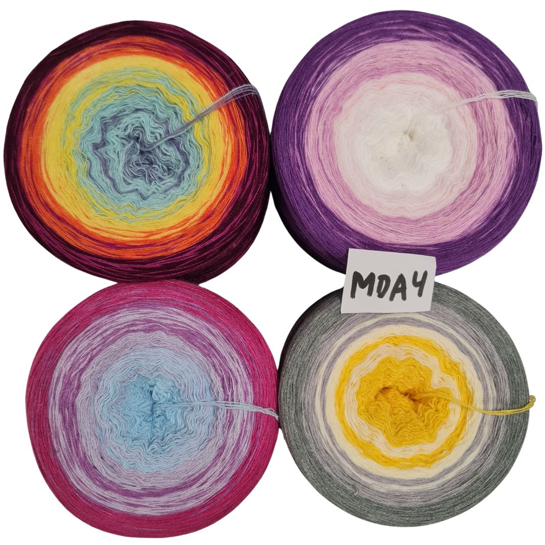 MODAL-Bobbel-Paket - (MD A 4 ) - ca. 1100g - 3+4 fädig
