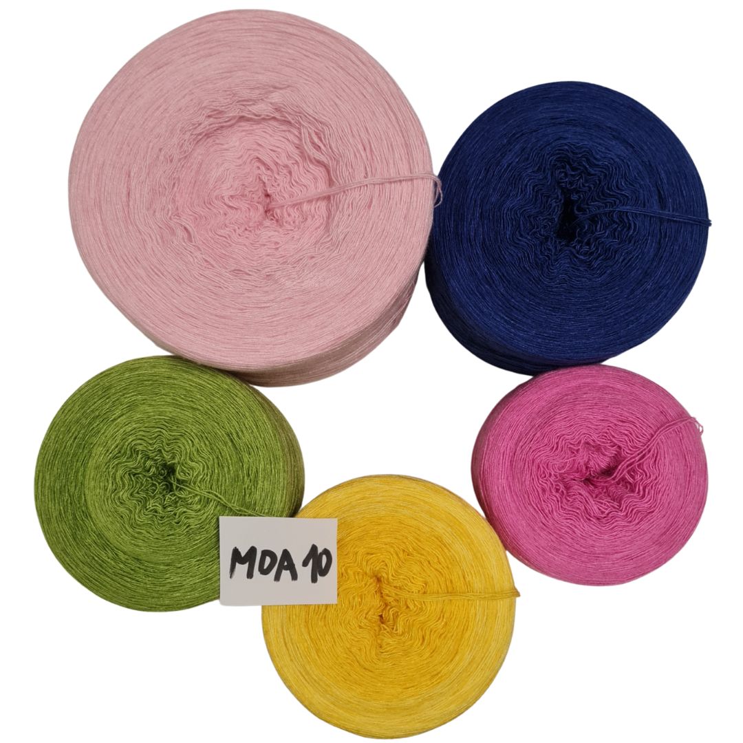 MODAL-Bobbel-Paket - (MD A 10 ) - ca. 1000g - 3+4 fädig - UNI