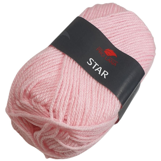 Pro Lana - STAR 50g/135m - 100% Polyacryl - 37 - Baby Rosa