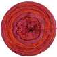 Aubergine-Mandarine-Cassis-Crevet - meliert / Ohne Verlauf - 1000m (T2)