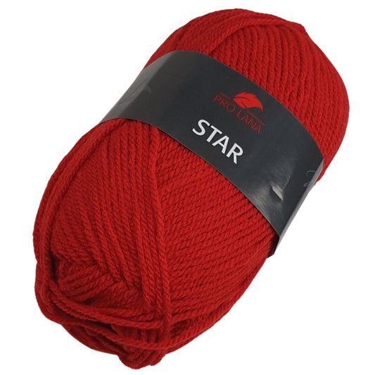 Pro Lana - STAR 50g/135m - 100% Polyacryl - 30 - Rot